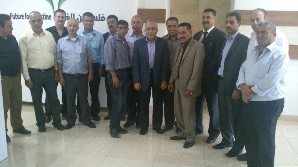 زيارة الى مؤسسة فلسطين الغد