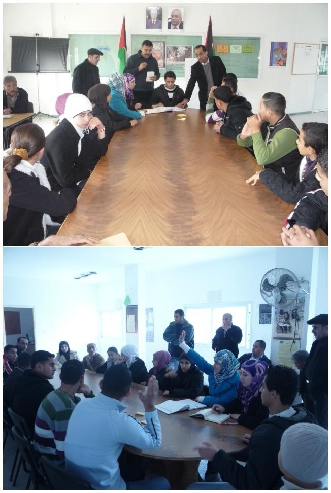 انتخاب رئيس ولجان المجلس الشبابي