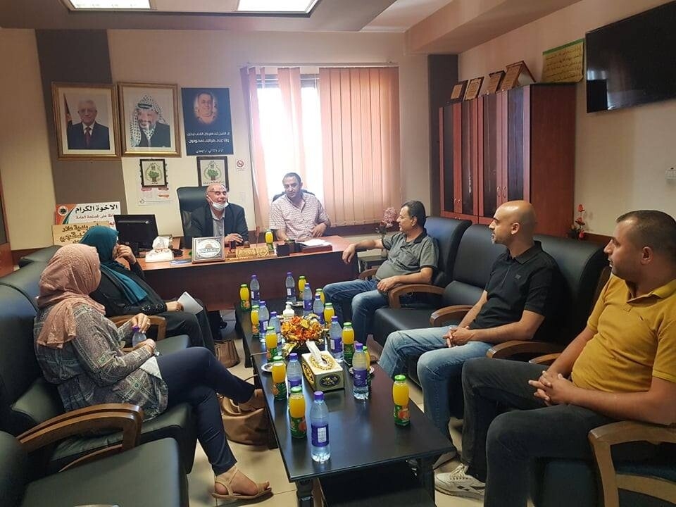 ار اليوم السيد راغب أبو دياك مدير حكم محلي طولكرم بلدية علار