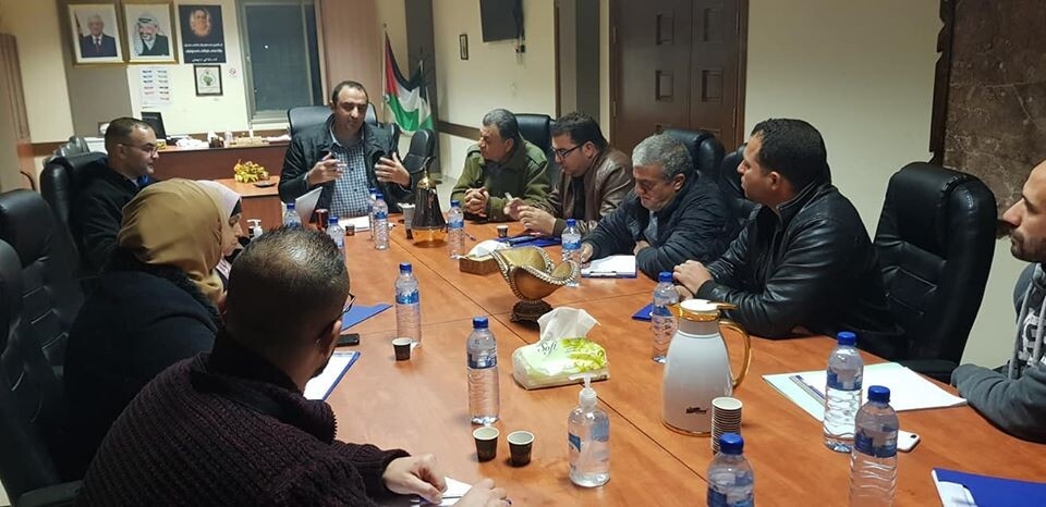 الان جلسة طارئة لمجلس بلدي علار