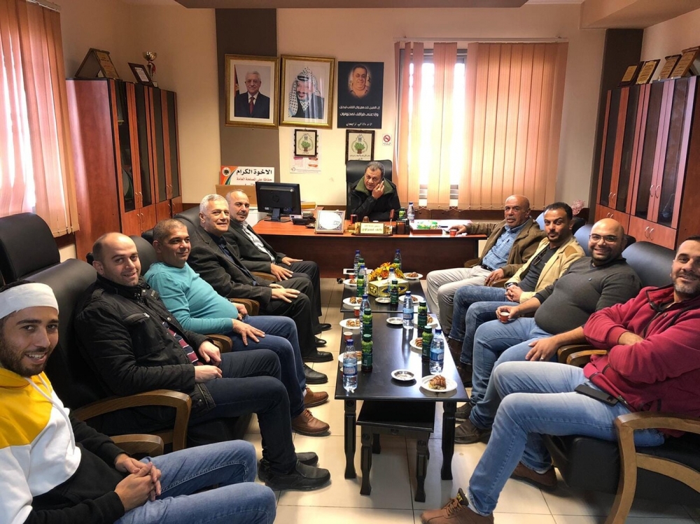 قام وفد من نقابة المهندسين فرع طولكرم بزيارة لبلدية علار قام وفد من نقابة المهندسين فرع طولكرم بزيارة لبلدية علار