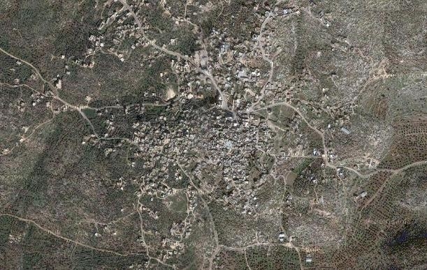 صورة فضائية لعلار