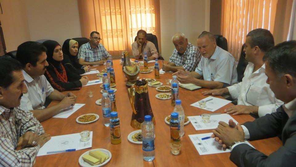 ‏زيارة تومي بيترسن مستشار فني في برنامج تطوير البلديات