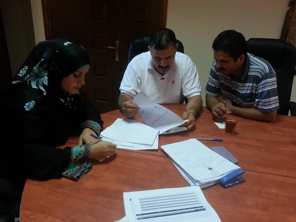 من اجتماعات لجنة الرقابة الداخلية التي اقرها المجلس البلدي