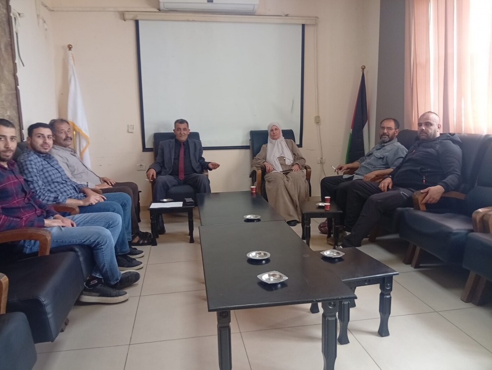 زيارة رئيس لجنة تسيير اعمال بلدية كفراعي