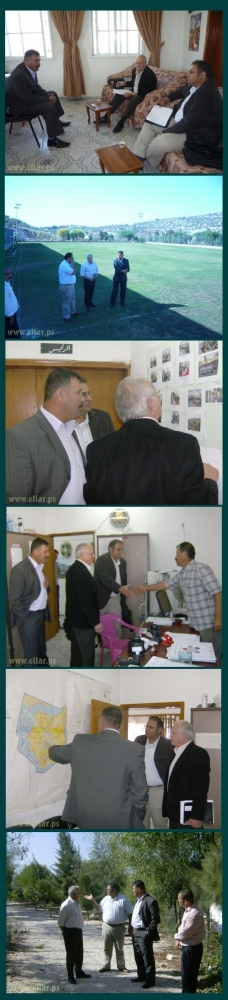 مشاركة رئيس بلدية علار لندوة حول تاهيل ذوي الاحتياجات الخاصة 