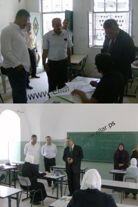 زيارة مدير التربية والتعليم